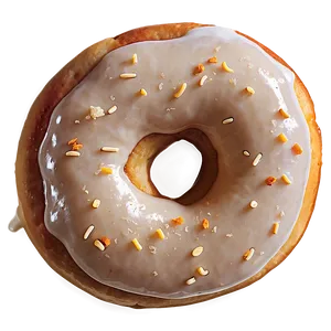 Peach Cobbler Donut Png 64 PNG image