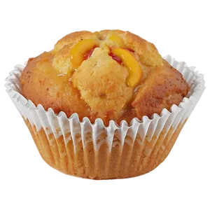 Peach Cobbler Muffin Png 06262024 PNG image