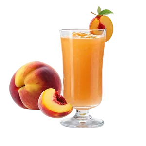 Peach Cocktail Glass Png Cft PNG image