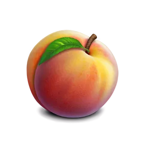 Peach Illustration PNG Syu