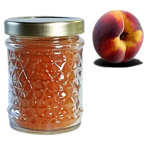 Peach Jam Jar Png Ovw8 PNG image