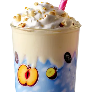 Peach Milkshake PNG Hav63