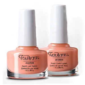 Peach Nail Polish PNG 05252024 PNG