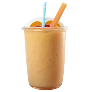 Peach Sunrise Smoothie Png Wqm PNG image