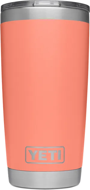 Peach Yeti Tumbler
