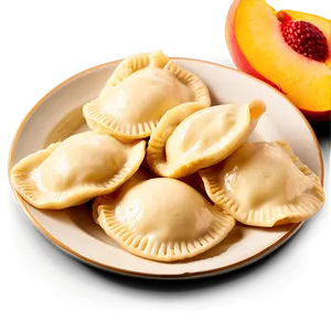 Peaches And Cream Pierogi Png Tyi80 PNG image