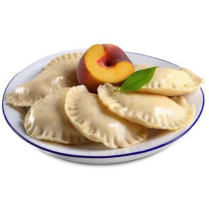 Peaches And Cream Pierogi PNG Yxt