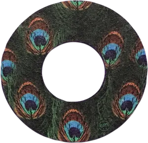 Peacock_ Feather_ Circular_ Pattern.png PNG image