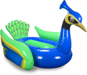 Peacock Inflatable Pool Float PNG image