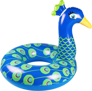 Peacock Inflatable Pool Float PNG image