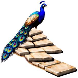 Peacock Pavers PNG 96