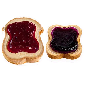 Peanut Butter And Jelly A PNG image