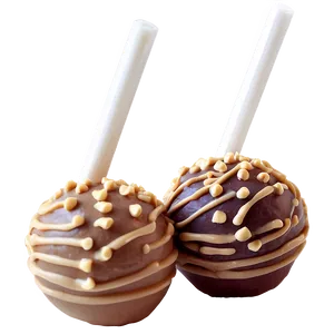 Peanut Butter Cake Pops PNG Wyb87 PNG