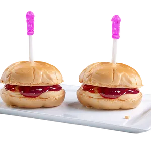 Peanut Butter Jelly Sliders Png 06282024 PNG image