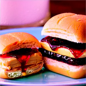 Peanut Butter Jelly Sliders PNG 58