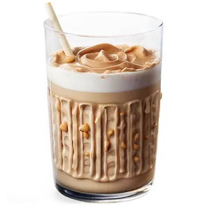 Peanut Butter Milkshake Png Ljq PNG image