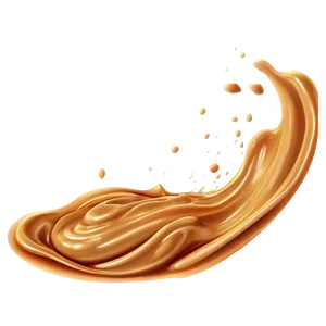 Peanut Butter Splash Png Fky PNG image