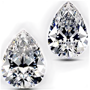 Pear Shaped Diamonds Png Nvc6 PNG image