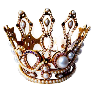 Pearl Crown PNG Del18 PNG