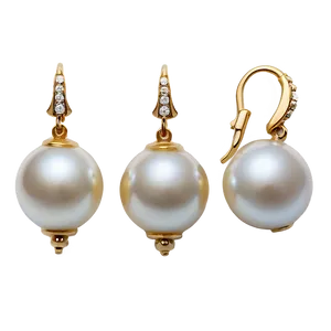 Pearl Earring PNG 05242024