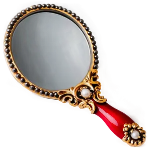 Pearl Hand Mirror Png Svk59 PNG image