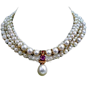 Pearl Jewelry Set PNG Wou