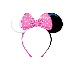 Pearl Minnie Mouse Ears PNG 06132024