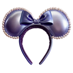 Pearl Minnie Mouse Ears PNG 23