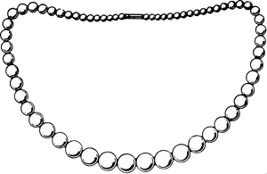 Pearl Necklace Clipart