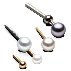 Pearl Nose Stud Picture PNG Vgf