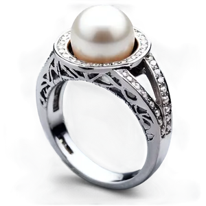 Pearl Ring Png 05242024 PNG image