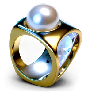 Pearl Ring Png 36 PNG image