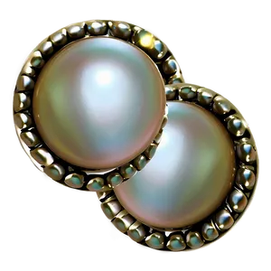 Pearl Studs Png Vvw PNG image