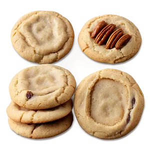 Pecan Sandies Cookies PNG 49