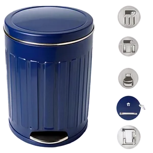 Pedal Trash Bin Specification PNG Oln95 PNG