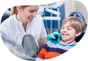 Pediatric Dental Checkup Smile PNG