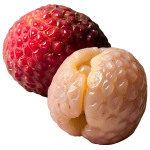 Peeled Lychee Fruit PNG 06252024