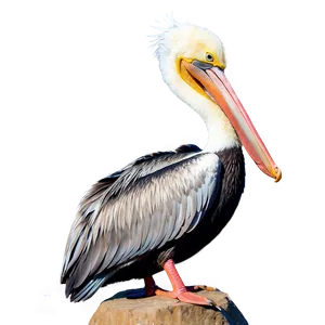 Pelican In Natural Habitat Png Ckv PNG image