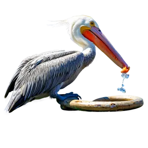 Pelican With Fish Prey PNG Dtb61 PNG