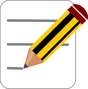 Pencil Writing Icon
