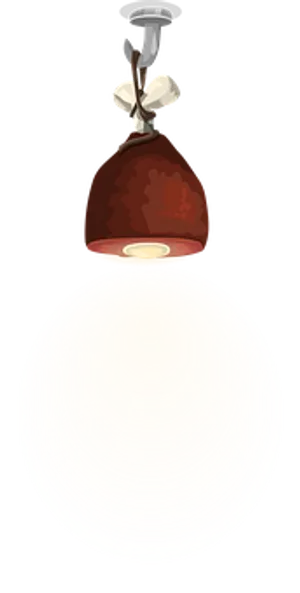 Pendant Lamp Illumination Dark Background