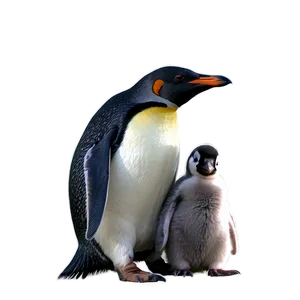Penguin Family PNG 77