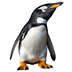 Penguin In Snow PNG Xjf56