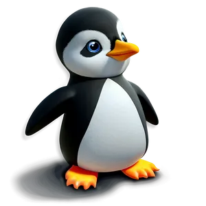 Penguin In Tuxedo PNG Sgk40 PNG