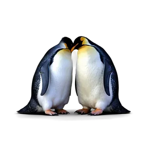 Penguin Love PNG 5