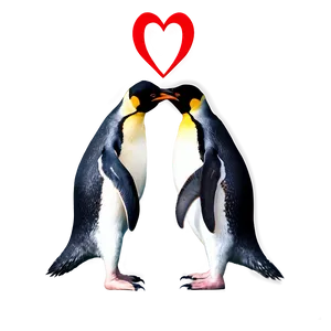 Penguin Love PNG Nes