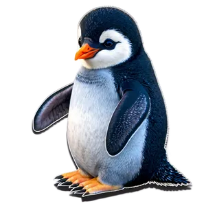 Penguin Party PNG 3