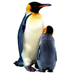 Penguin With Baby PNG Lut57 PNG