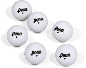 Penn Ping Pong Balls Shadow PNG image