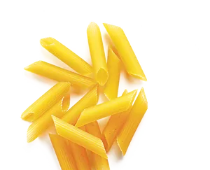 Penne Pasta Isolatedon Transparent Background